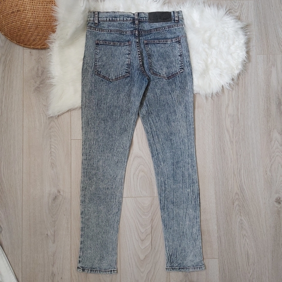 Cheap Mondays Acid Wash 80s style jeans - Picture 3 of 7